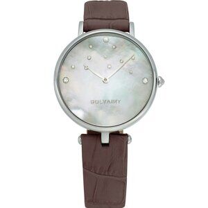 Bolvaint Nu’utea Mother-of-Pearl Ladies’ Watch - Umber Brown